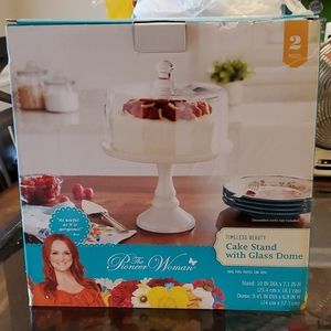 New Pioneer Woman Timeless Beauty Cake Stand